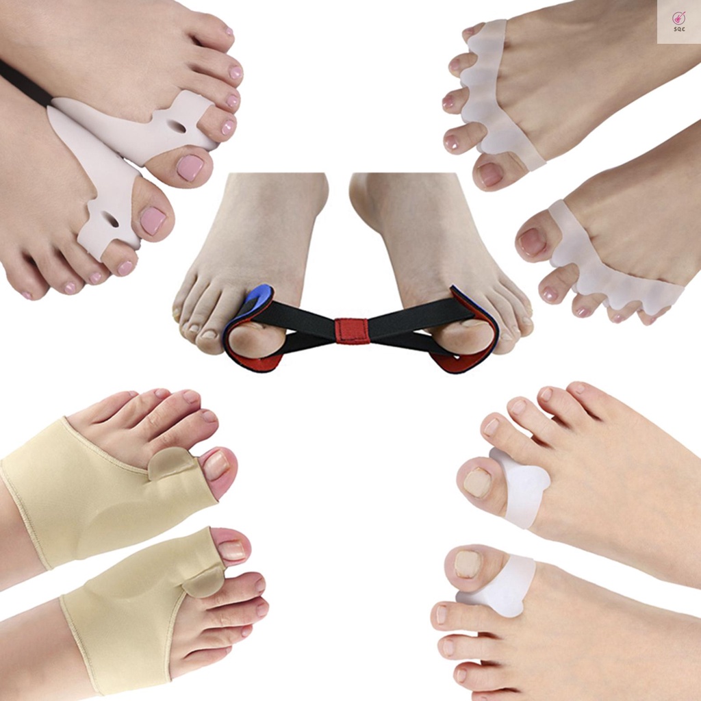 9Pcs/Set Bunion Corrector Big Toe Separators Straightener Hammer Toe ...