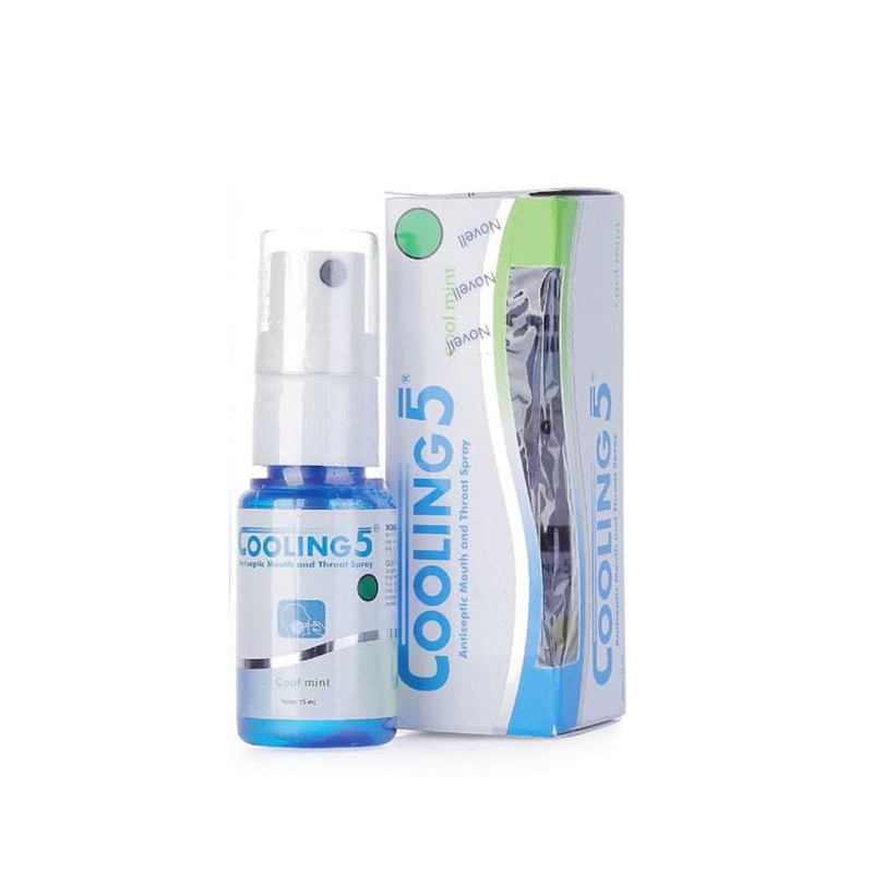 Cooling Spray Mint 15ml/Cooling 5/Sariawan/Bau Mulut/Cooling 5 Spray - Gambar 2