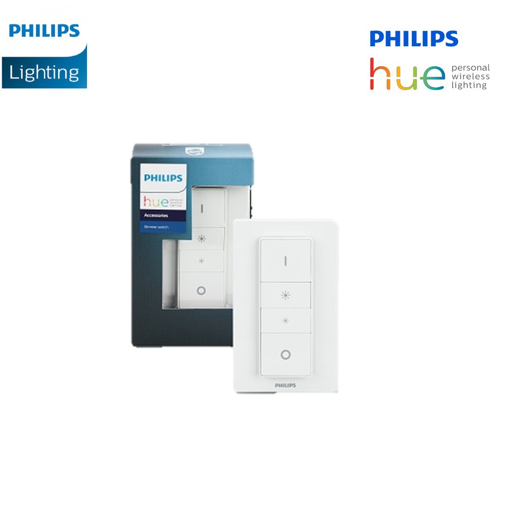 Philips Hue Smart Dimmer Switch with Remote Feature (Requires Hue