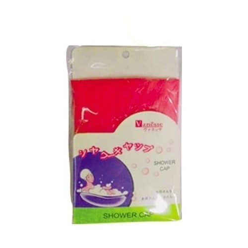 Vannese Shower Cap Pink (No. Art: 38029) / Keramas / Shampoo /Kepala - Gambar 3