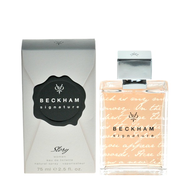 PERFUME DAVID BECKHAM SIGNATURE STORY FOR WOMEN EAU DE TOILETTE 75ML Shopee Singapore