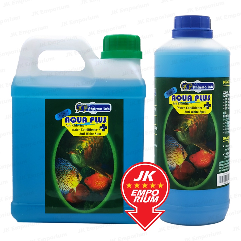 Pharma Lab Aqua Plus 3 in 1 Anti Chlorine Anti Chlorine Aquarium