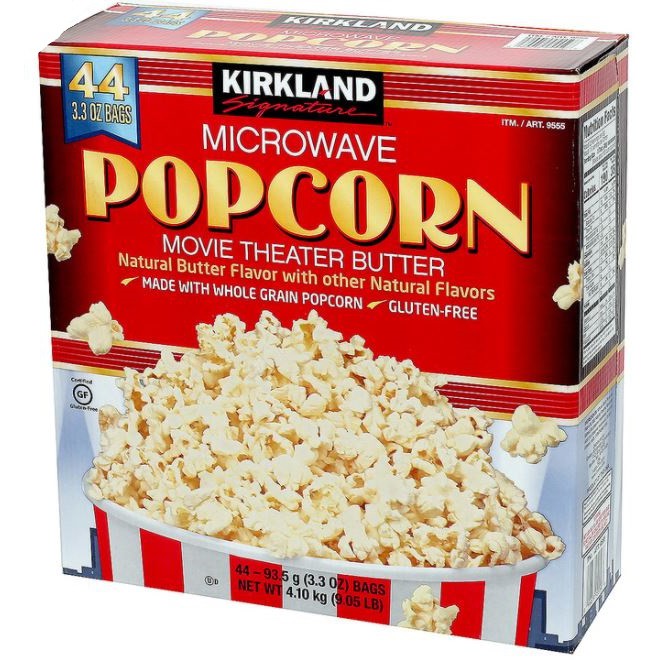 [Kirkland] Kirkland signature microwave popcorn 4.11kg (44count
