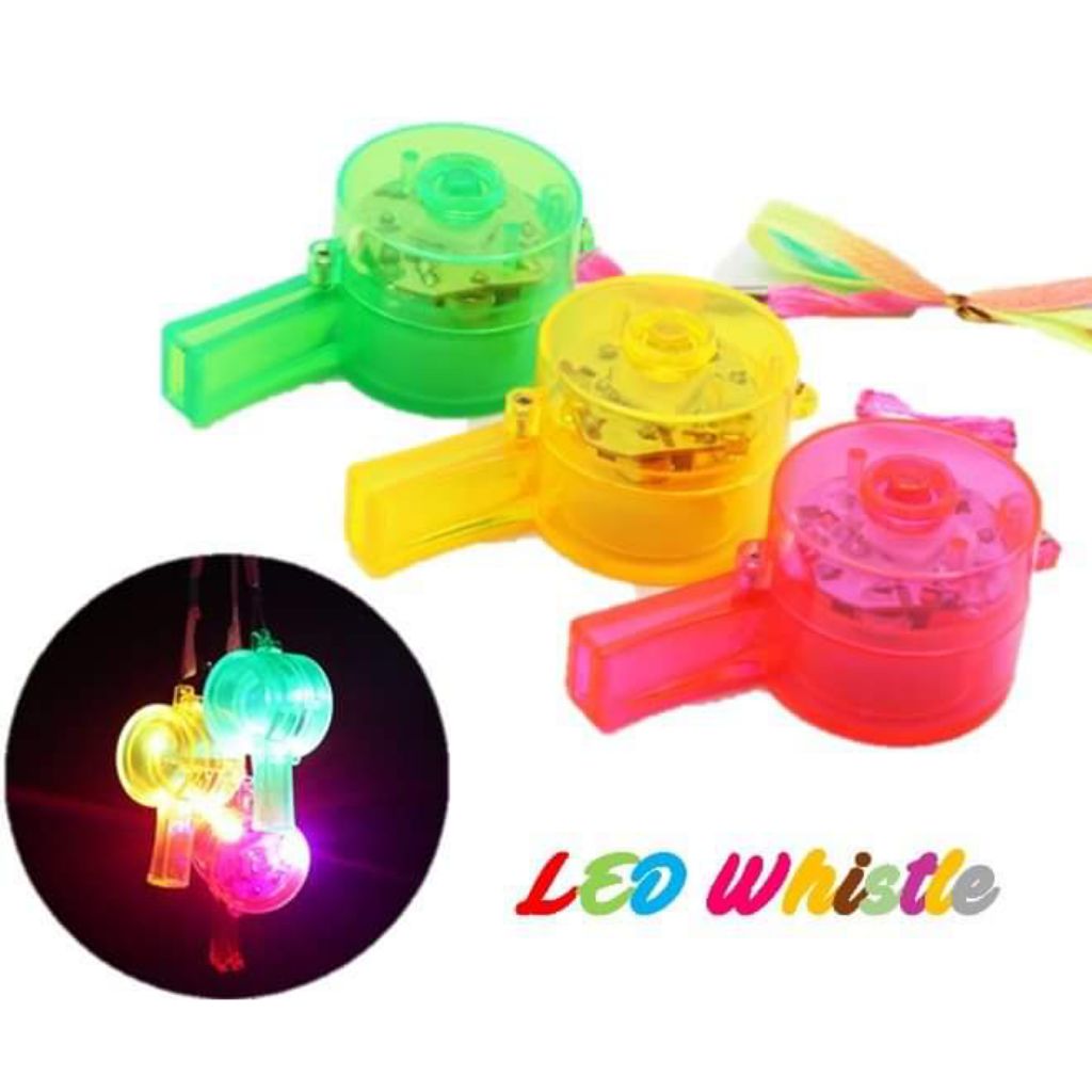 LED Whistle with Light Kids Children Party Goodie Bag Gifts Beach Party ...