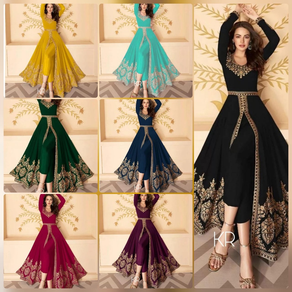 3 Sizes L XL XXL DEPIKA Embroidery SET Women's FASHION Clothing SET KR No REAL PICT VIDEO