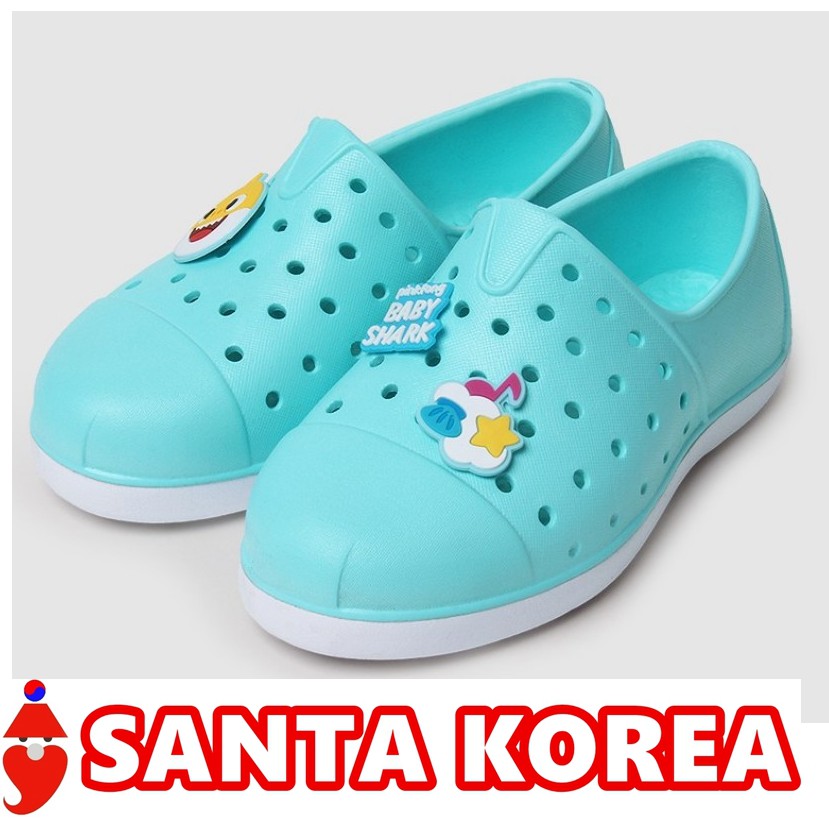 ☆Pinkfong☆BABYSHARK EVA Water shoes BLUE COLOR BABY SHARK Shoes ...
