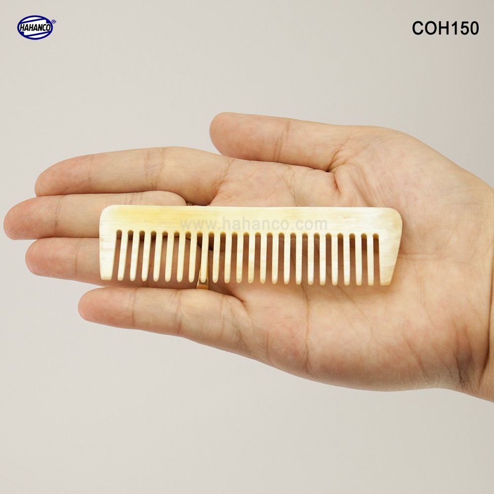 Japanese Horn Comb (Size: XS - 9cm) HAHANCO Men's Walletable Mini Comb ...