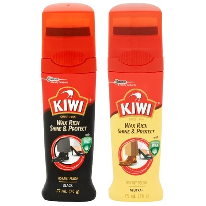 Kiwi Wax Rich Shine & Protect Liquid Shoe Polish 75ml