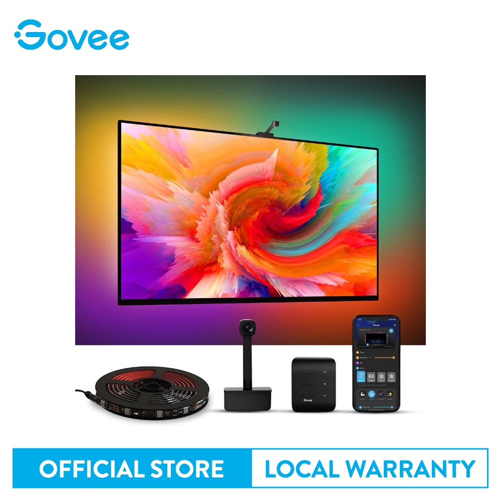 Govee Dreamview TV Backlights and Light Bar with Camera for 55-65