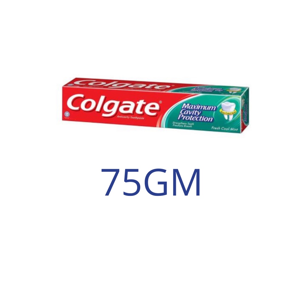 Colgate Toothpaste Maximum Cavity Protection FCM 75g Shopee Singapore