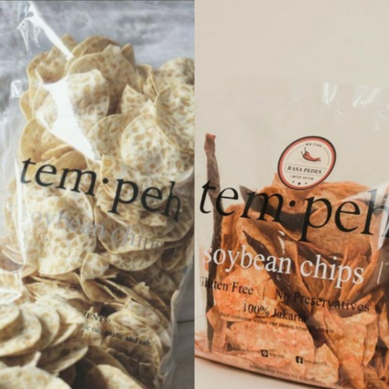 Bundle Famous Tempeh Fried Soybean Chips tempeh from Indonesia Original
