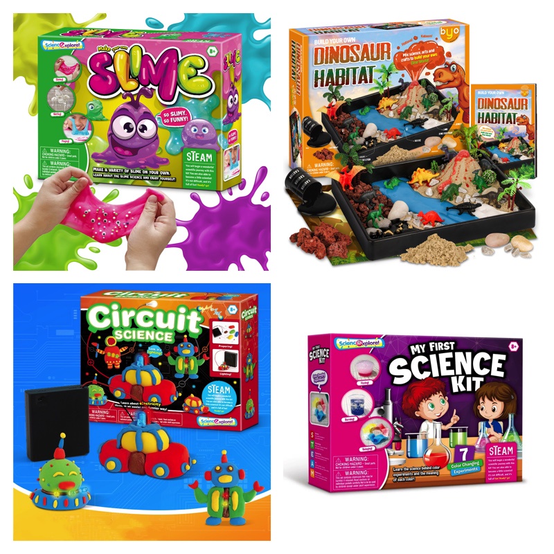 [SG SELLER] Kids Science Experimental Kits Education Learning Toy Science Math Toy / STEAM Educational tech experiments