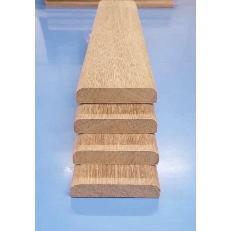 Balau Wood/Timber plank for outdoor 刨木 (18MM X 90MM X 900/1200MM) Kiln ...
