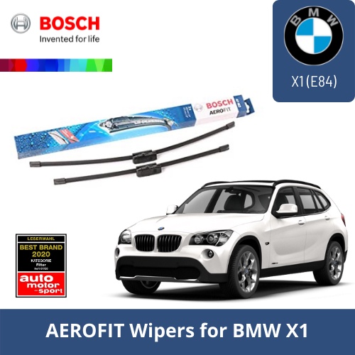 Bosch AEROFIT Wiper BMW x1 E84 (set of 2 wipers) Shopee Singapore