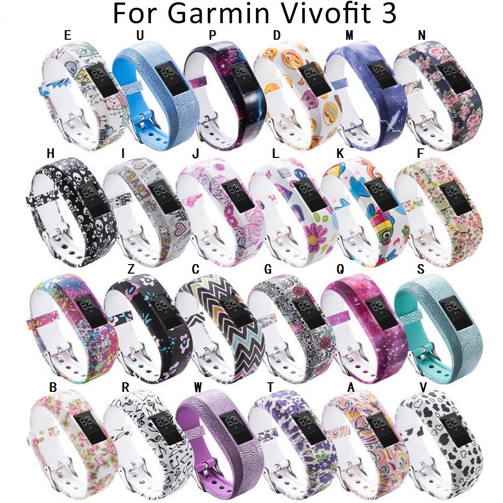 For Garmin Vivofit 3 Watch Band Sport Silicone Strap Replacement for Vivofit JR JR 2 Shopee Singapore