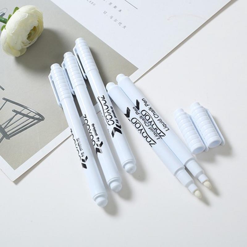 Fine Tip White Chalk Markers Erasable Liquid Pens Blackborad Window Glass Shopee Singapore