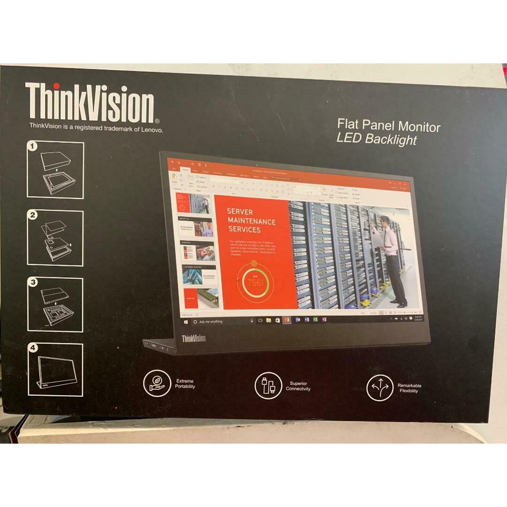 Lenovo ThinkVision M14 フラットパネルモニター(Lenovo Lenovo ThinkVision M14 フラットパネルモニター(Lenovo