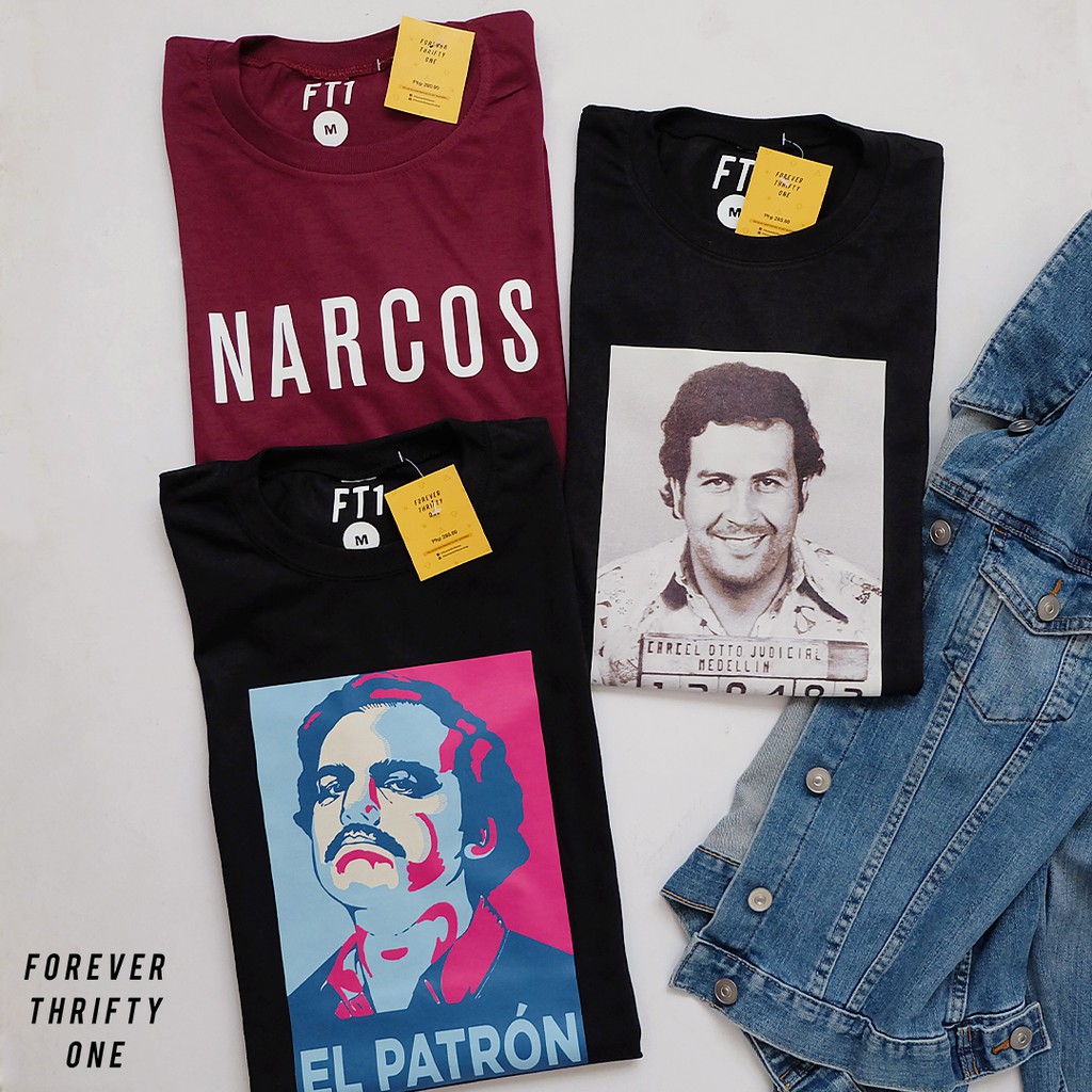 NARCOS PABLO ESCOBAR Shirt Unisex Shirts Men's Women's Unisex T-shirt ...