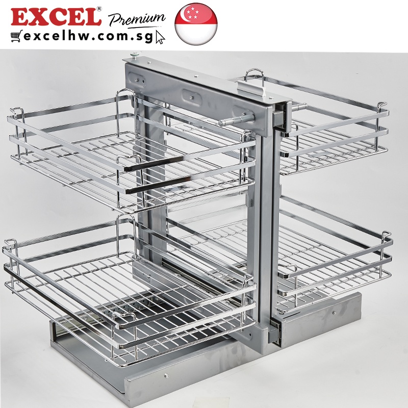 [SG SALE] EXCEL MAGIC Pull Out System Kitchen cabinet | Shopee Singapore