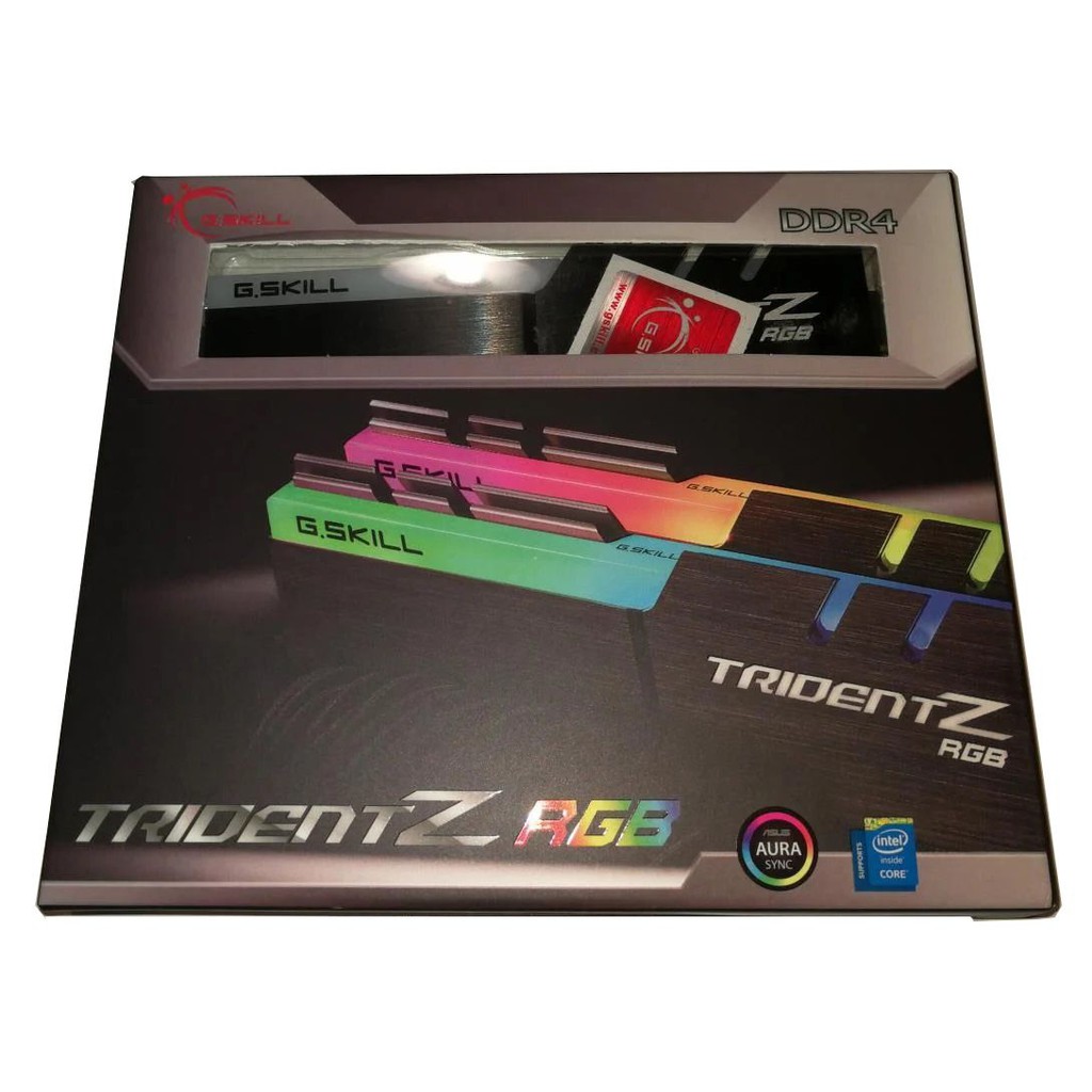 G.Skill Trident Z RGB 16GB (2x8GB) 3200Mhz CL16 DDR4 Desktop