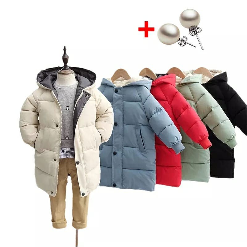 2022 kids winter Jacket kids winter coat long coat/kids Jacket | Shopee ...