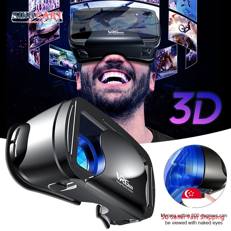 [SG Local Seller] VR Glasses Box VRG PRO Blu-ray 3D Virtual Reality ...
