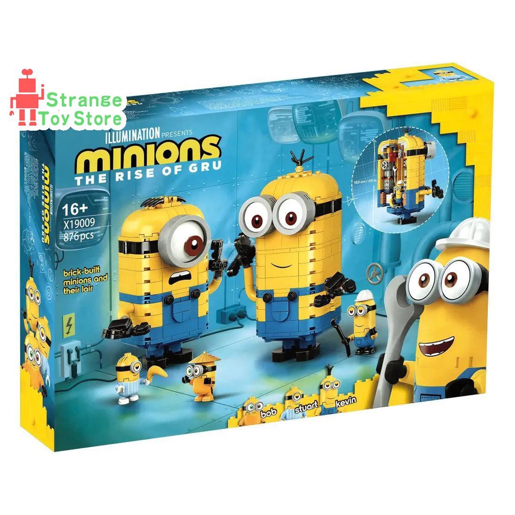 Movie Series Despicable Me, Play Minions Compatible With 75551 Children 