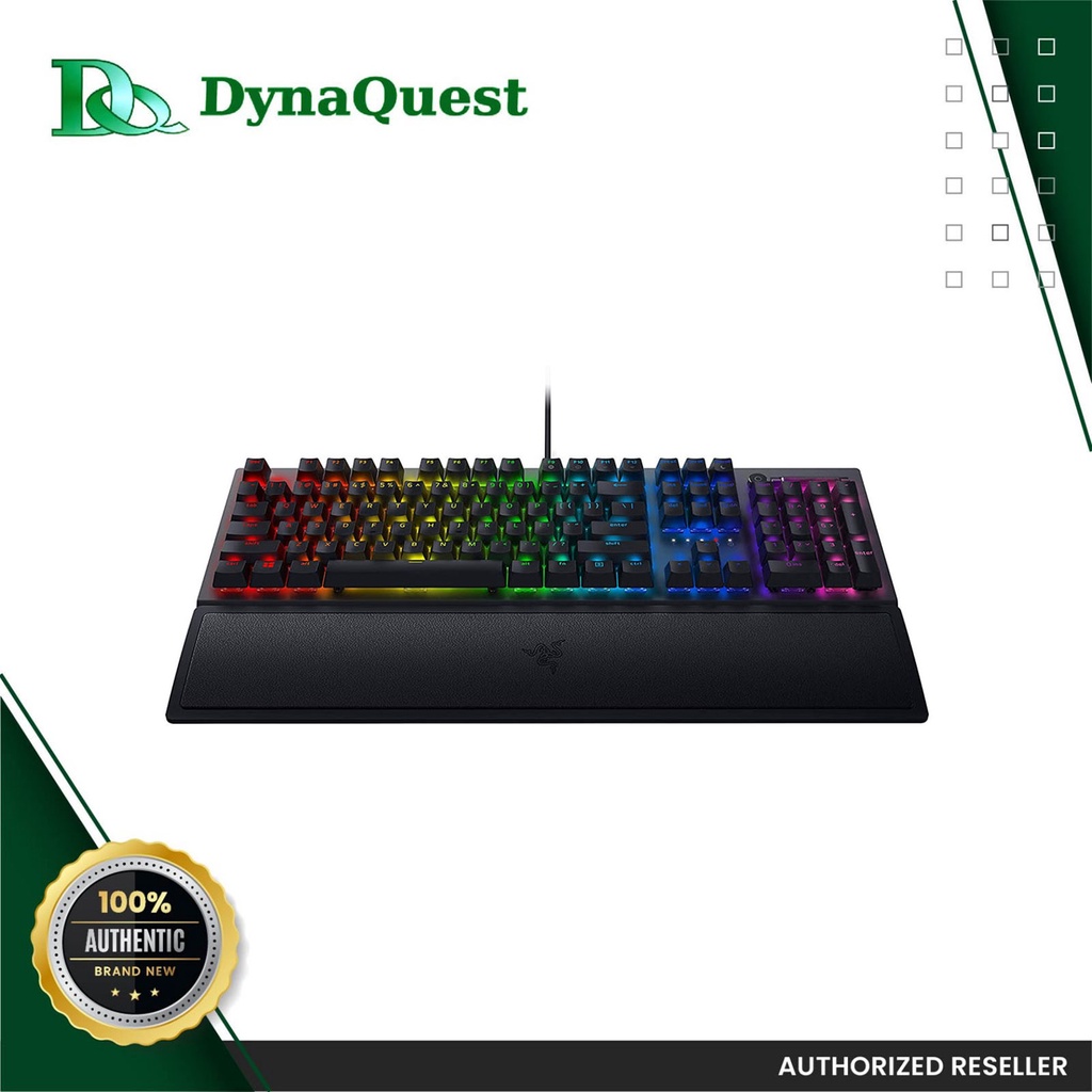 RaZER BlackWidow V3 - Green Switch RZ03-03540100-R3M1 Mechanical ...