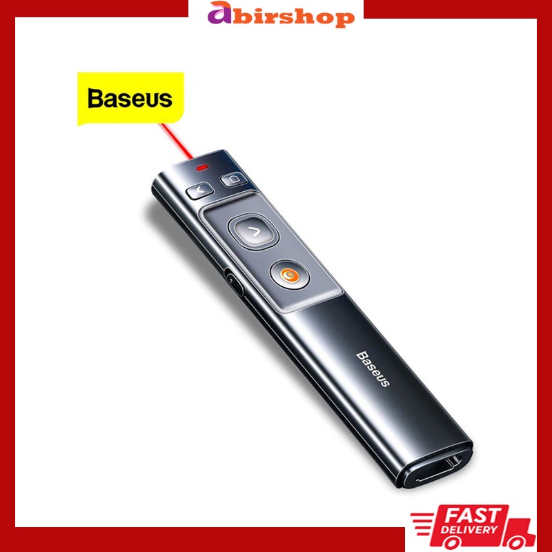 Baseus Orange Dot Presenter Power Point PPT Flip Pen Presenter Dual ...