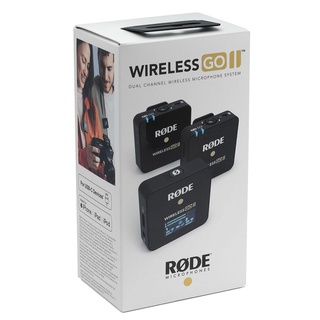 Rode Wireless GO II 2-Person Compact Digital Wireless Microphone  System/Recorder Bundle with ZG-R30 Charging Case for Rode Wireless GO/Wireless  GO II Microphone System 