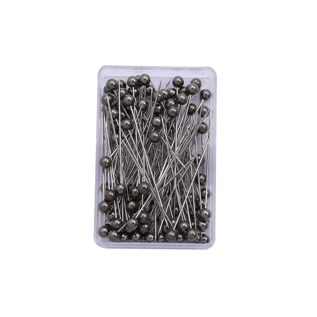 100Pcs/Box Metal Pearlescent Color Positioning Pins Dressmaking Pins ...