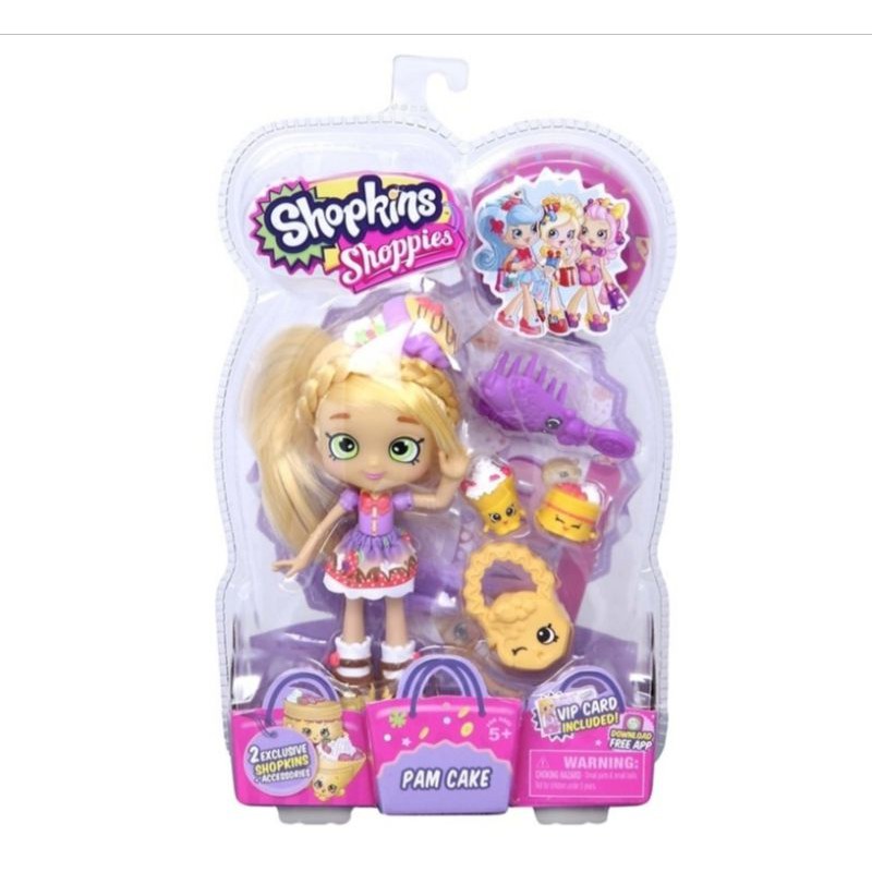 shopkins shoppies pam cake