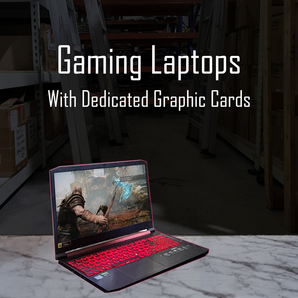 Laptops Gaming Series with 8/16GB RAM & SSD