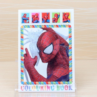 SpiderMan coloring book: spiderman coloring book for kids and adult,  spiderman activity book, jumbo spiderman coloring book, high quality stick  (Paperback)