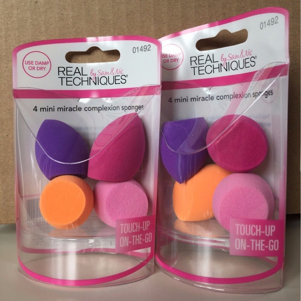 Miracle Mini Complexion Sponges - Four Pack