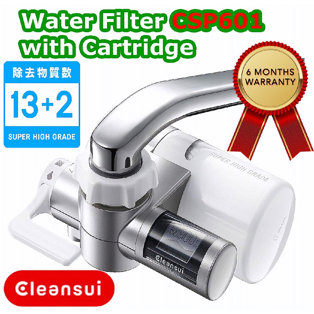 CLEANSUI CSP601 water filter with a 900L Cartridge HGC9 . Product from