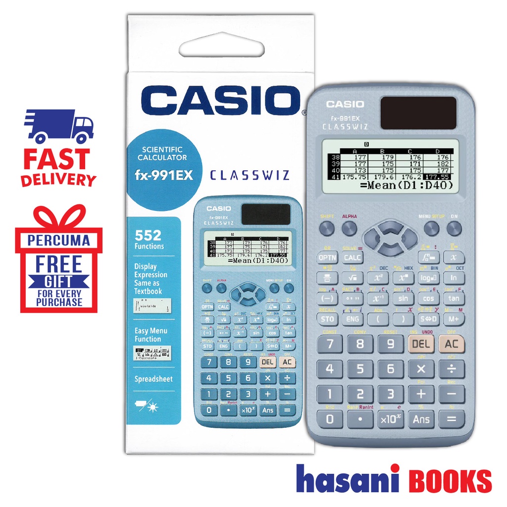 Casio hot sale 991ex price