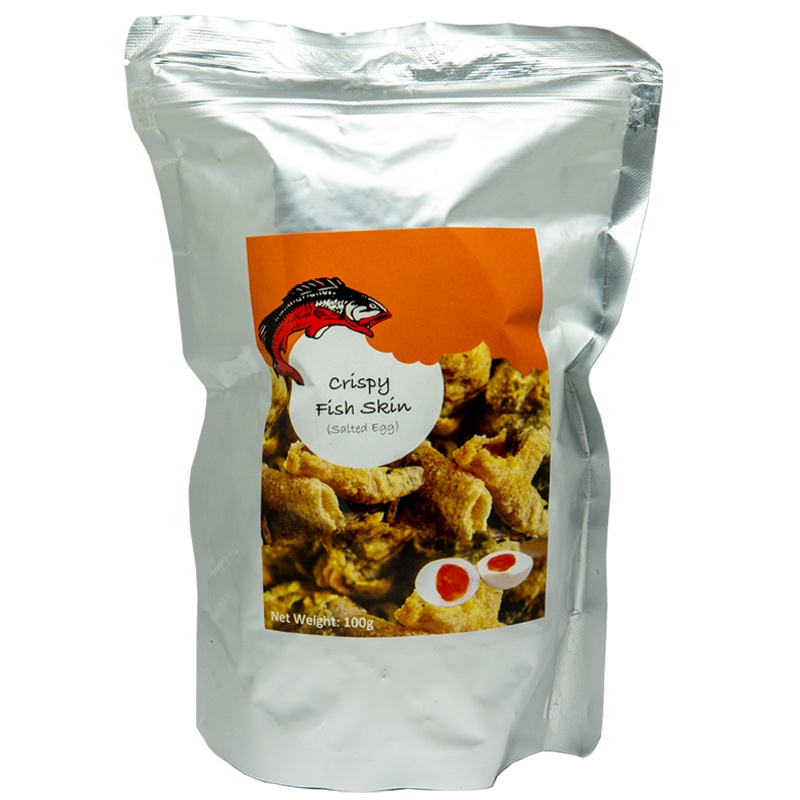 Crispy Fish Skin 100g From Vietnam 🐟 ~! 2 Flavors To Choose From ...