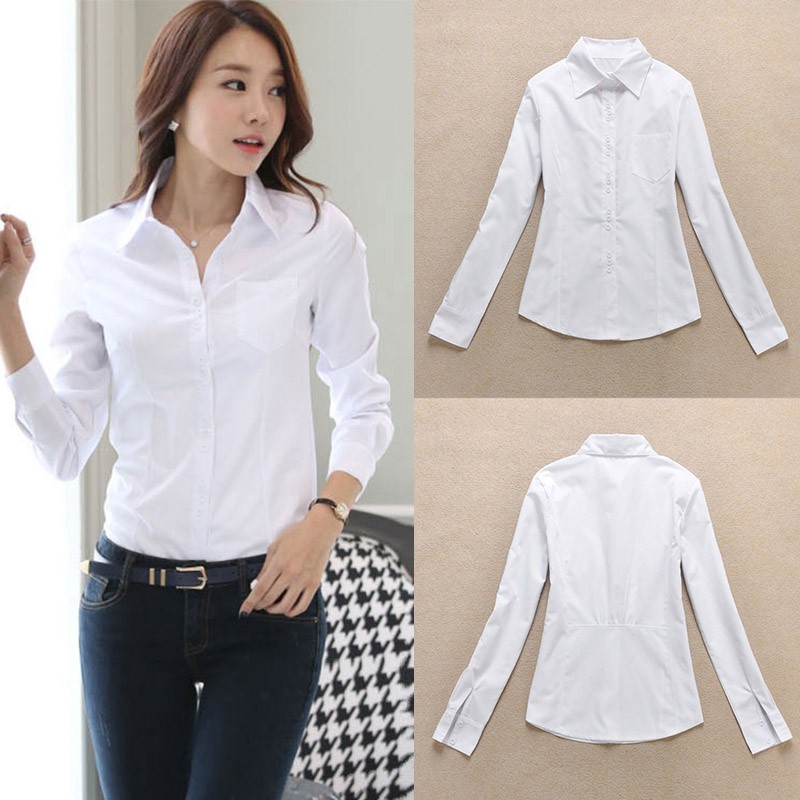 white formal tops women