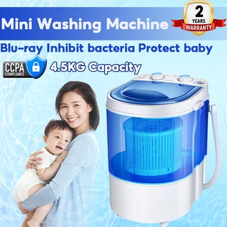 Baby Special Automatic Mini Washing Machine with Dryer UV Light Blu-Ray  Sterilization Foldable Portable Washing