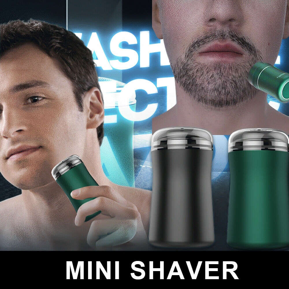 NEW Portable Mini Men Electric Travel Shaver Razor Dry Wet IPX7 Pocket ...