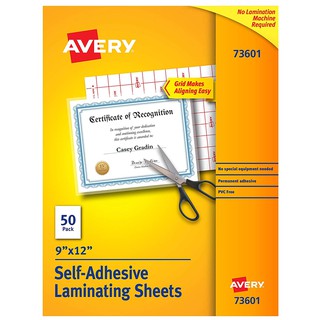 Self Adhesive Laminating Sheets, Smooth Satin Finish, 2.6 x 3.9 Inches, 4  Mil Thick, 20 Pack, Suited for Business Card