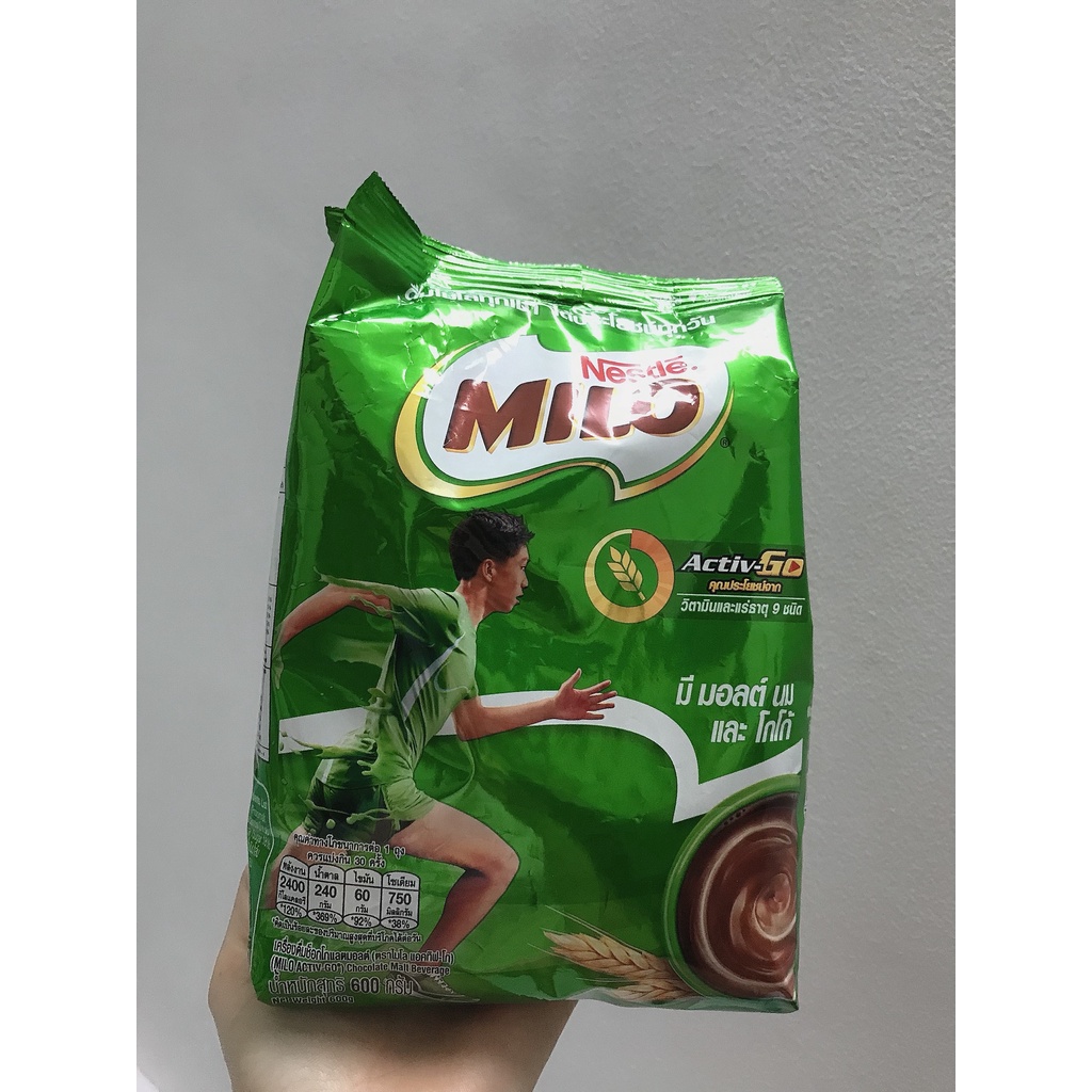 Milo Nestle Milk Powder 600g Thailand | Shopee Singapore