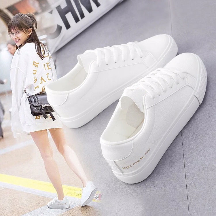 White clearance shoes shopee