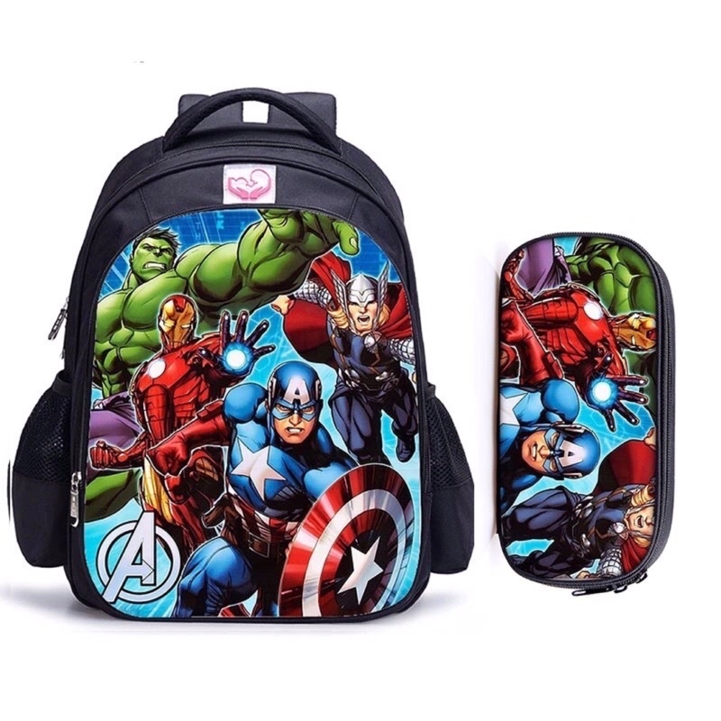 Eynashop- Newest 16 INCH FULL MARVEL BACKPACK SUPER HERO HULK School ...