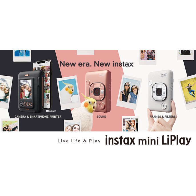 NEW era.New instax instax mini LiPlay