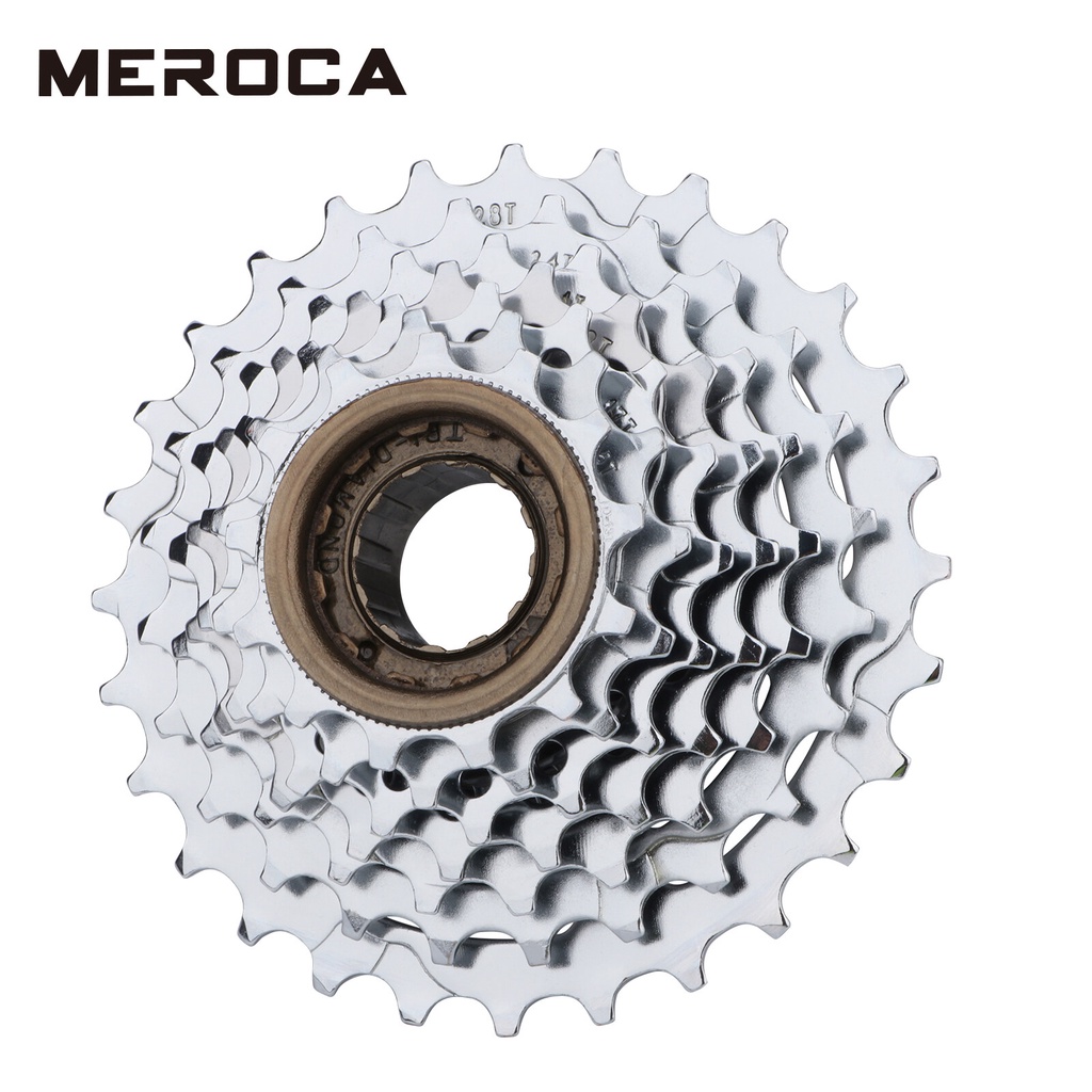 MEROCA Mountain Bike Threaded Cassette 6 7 8 9 10 Speed Thread Type Cogs Mtb Sprockets Bicycle Accessories Shopee Singapore