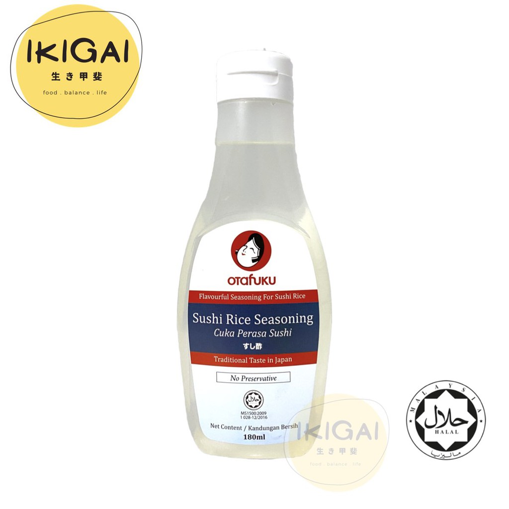 (HALAL) Sushi Rice Vinegar Seasoning OTAFUKU 180ml Shopee Singapore