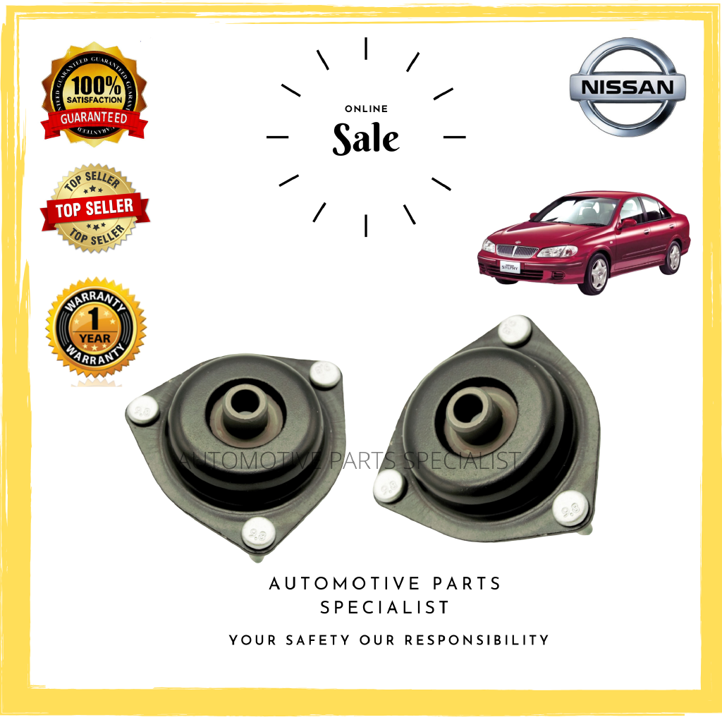 Nissan Sentra N16 Front Absorber Mounting Set ( 1 Set = 2 Pcs ...