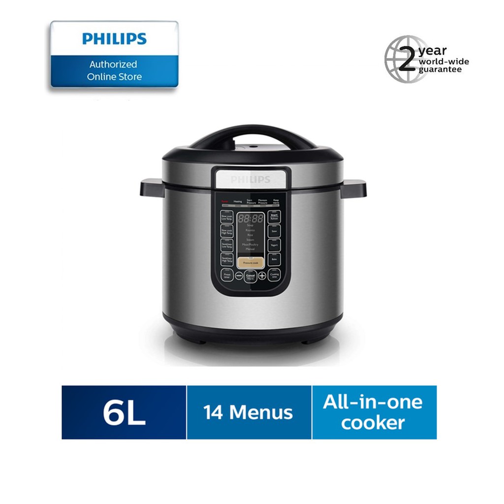 Philips pressure cooker 6l sale